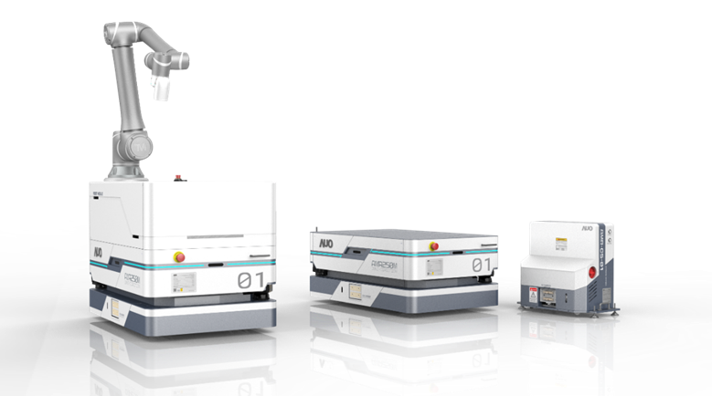 凯发天生一触即发數位開發的自主式移動機器人（AMR250M），搭配全向輪並結合AI演算法、2D LiDAR、3D攝影機等技術，協助客戶實現產線全自動化